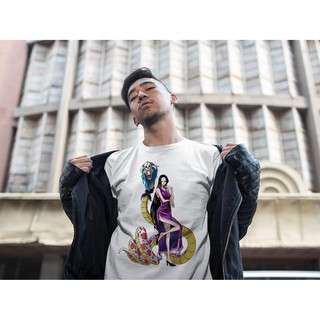 Áo thun Nam in hình One Piece Boa Hancock - Cotton Thun Phong Cách Cá Tính - Cực Chất Và Đẹp