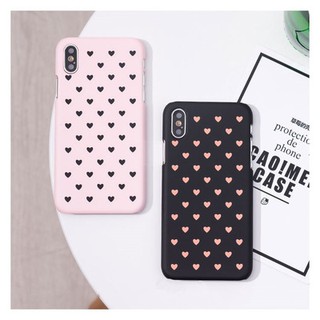 Ốp lưng iphone nhựa cứng trái tim nhỏ iphone 6 đễn xsmax
