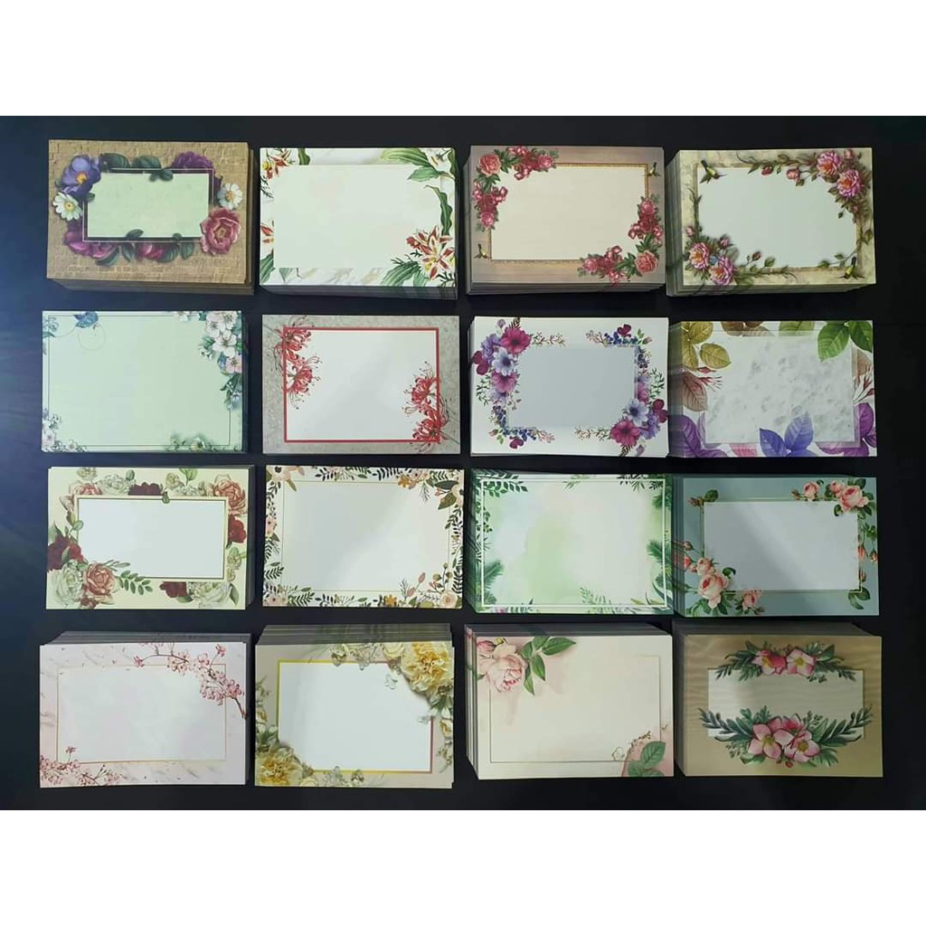 Combo 100 tờ giấy hoa A5