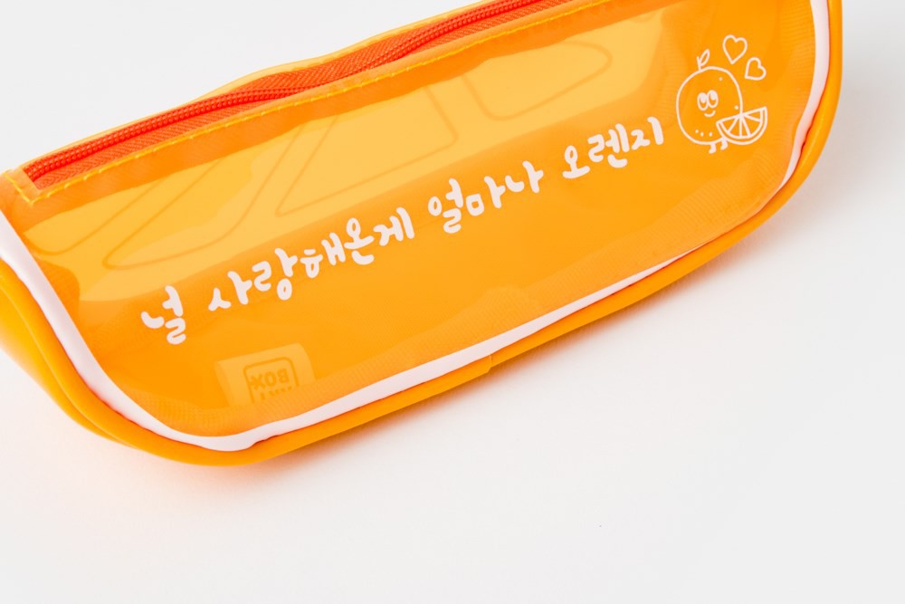 Túi Đựng Bút ARTBOX Hàn Quốc Hình Dáng Múi Cam Ngọt Ngào Đáng Yêu