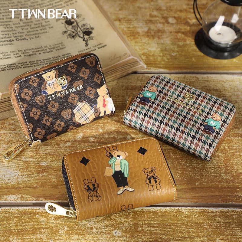 VÍ TIỀN THẺ TTWN BEAR TT2195 chính hãng