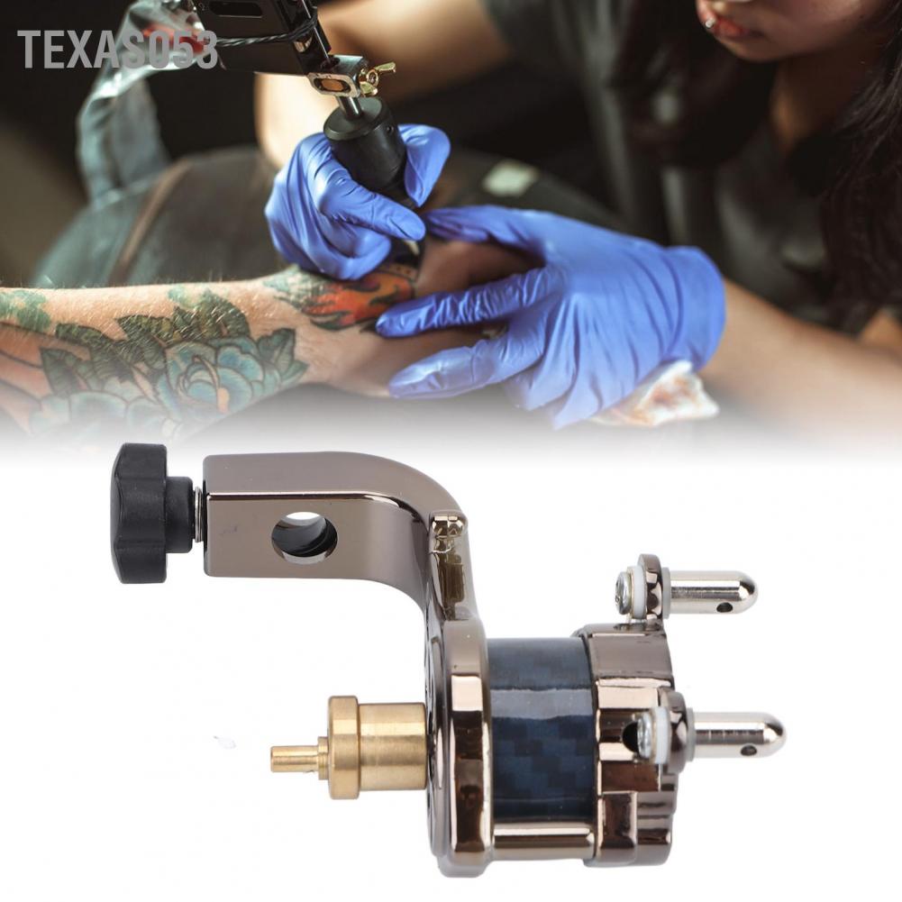 Hàng Sẵn Máy xăm kiểu xoay chuyên nghiệp bằng thép cầm tay【Texas053】