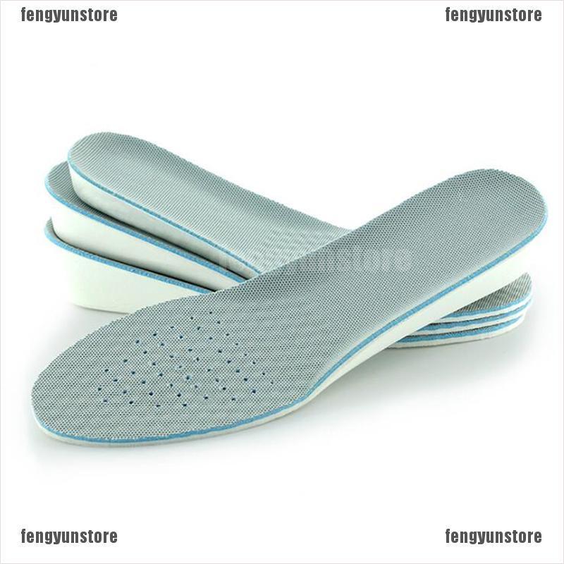 (fengyunstore) Đế Lót Giày Tăng Chiều Cao Bằng EVA Cho Nam Và Nữ Có Thể Nhìn Thấy Vòm