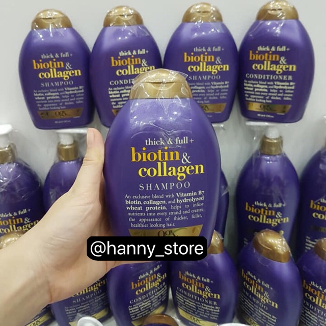 DẦU GỘI XẢ Biotin & Collagen (385ml)