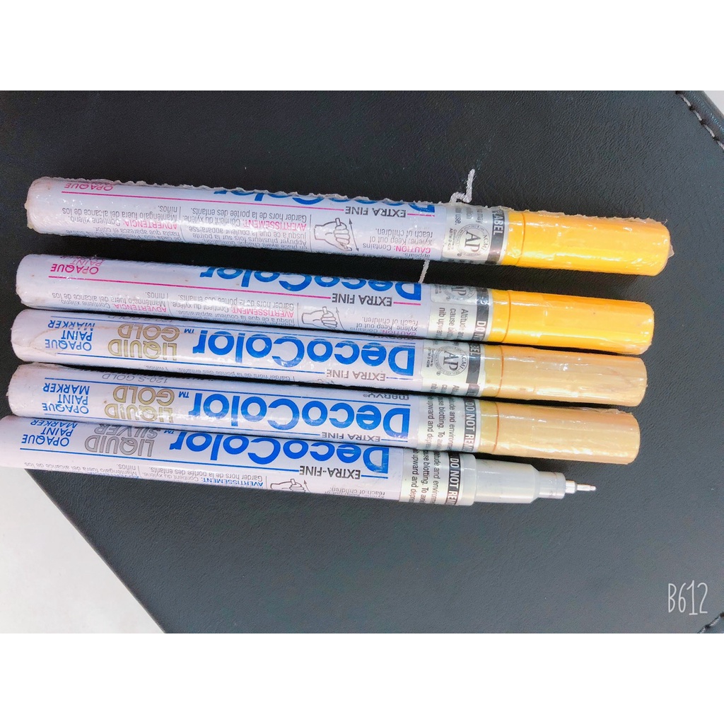 Bút Sơn Công Nghiệp Marvy Viết Được Trên Kính, Kim Loại, Gốm, Nhựa, Gỗ - Ngòi 1.4 mm