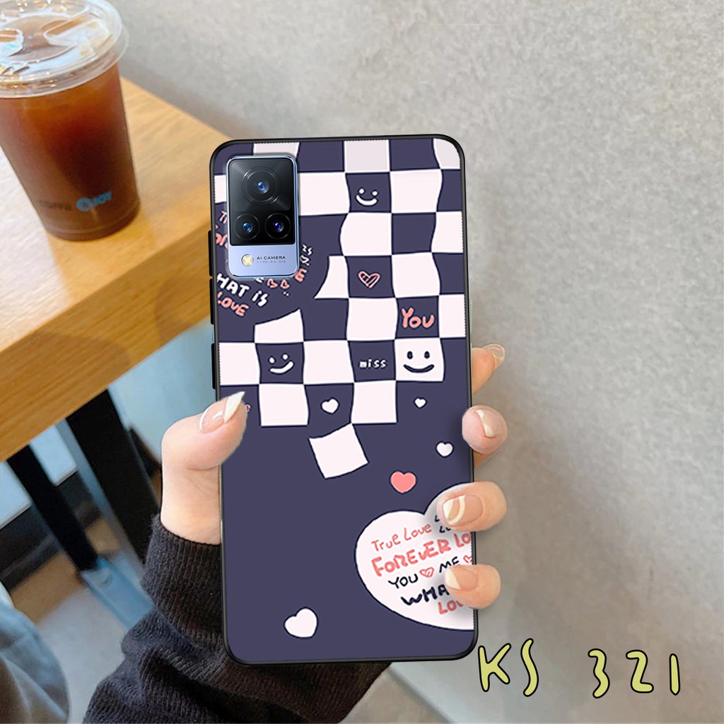Ốp lưng Vivo V20 - Vivo V20e - Vivo V21 - Ốp in hình họa tiết caro bền, đẹp