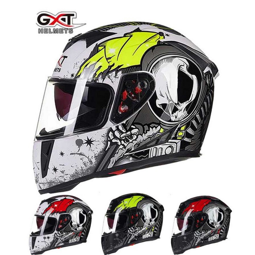 Mũ Fullface GXT 358 - Đời 2017 - 2 Kính