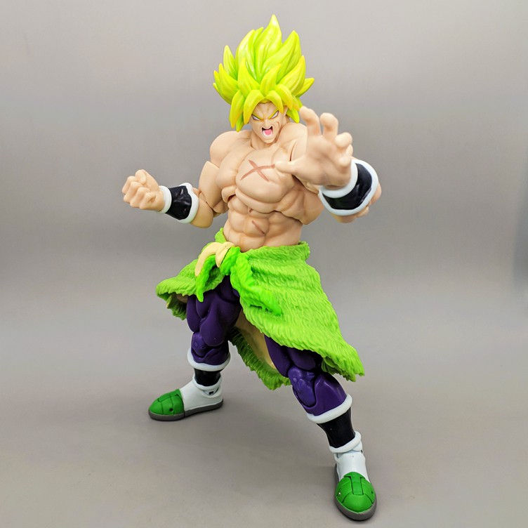 Mô hình SHF Super Saiyan Broly Full Power Dragon Ball Super Movie 18cm (BL)