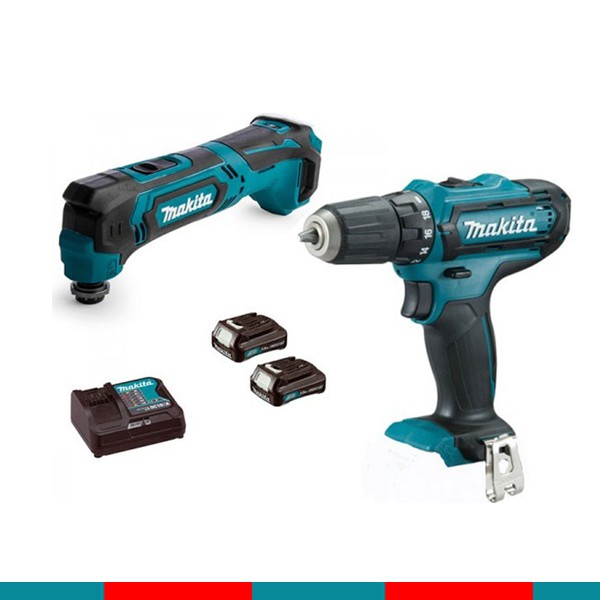 COMBO Máy khoan, vặn vít đa năng dùng pin Makita CLX206SX1 (TM30D+DF331D) (12V MAX) | Makita chính hãng