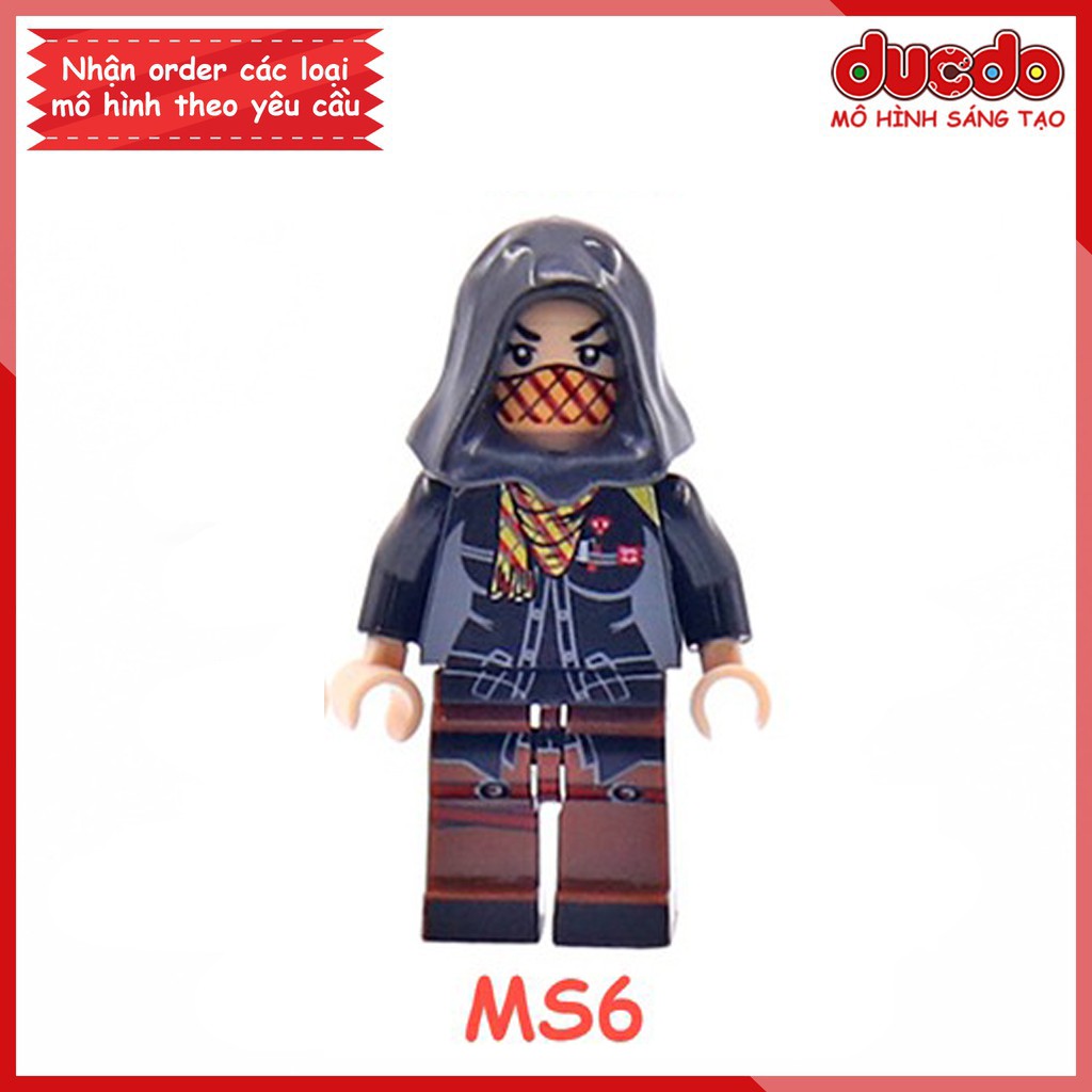 Minifigures các nhân vật trong PUBG - Đồ chơi Lắp ghép Xếp hình Mini Army lính Mô hình