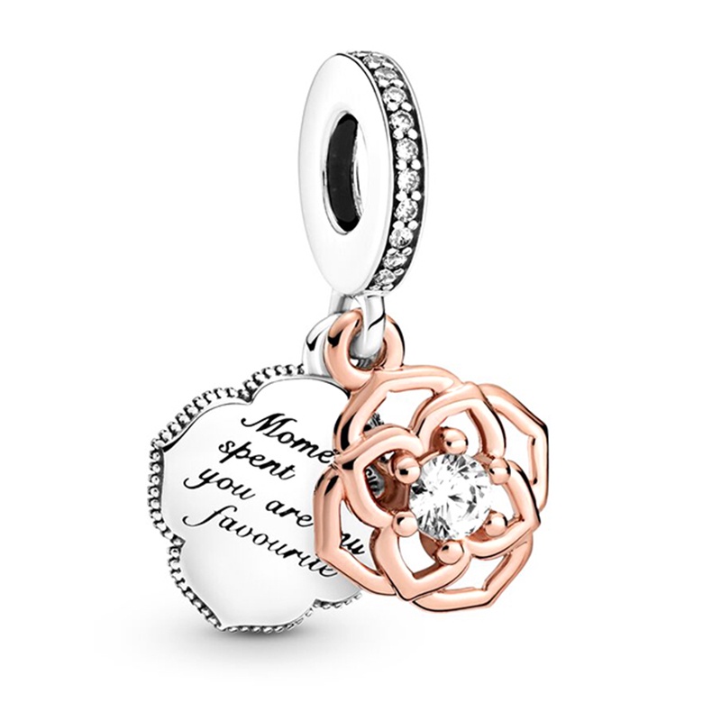 Hạt Charm 45 Phong Cách Hình Vương Miện I LOVE YOU Dùng Làm Trang Sức Vòng Tay / Dây Chuyền DIY Cho Nam Và Nữ