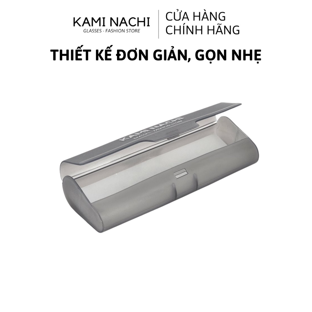 Hộp đựng kính nhựa chính hãng KAMI NACHI tiện lợi, nhỏ gọn, dễ sử dụng
