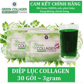 💋💰 chính hãng - trà diệp lục collagen 💰💋