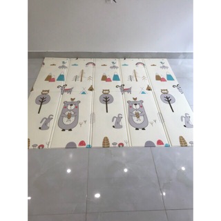 Thảm xốp silicon dày đẹp 1cm