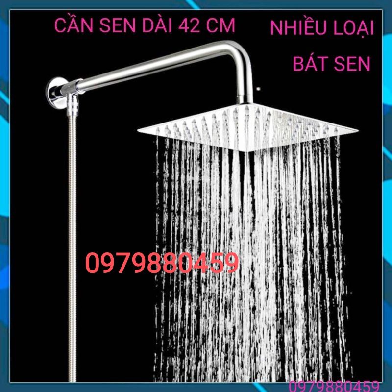 Bộ cần sen, sen tắm đứng, bát sen lớn đủ size, cần dài 47cm