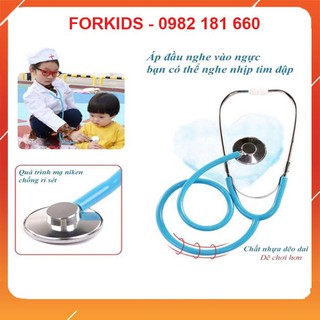 Ống tai nghe bác sĩ cho bé - Giúp bé tập làm bác sỹ nhí