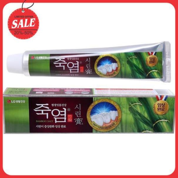 Kem đánh răng Bamboo Salt chăm sóc răng ê buốt 140g