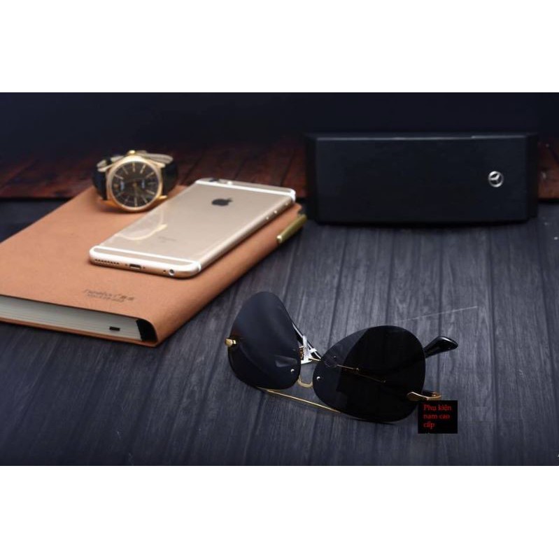 Kính mắt Nam nhãn hiệu Mercedes thời trang, chống tia cực tím