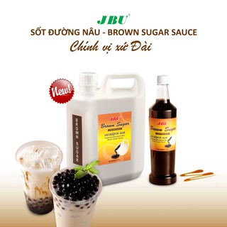 Syrup Đường Nâu- syrup đường đen Đài Loan Brown Sugar JBU