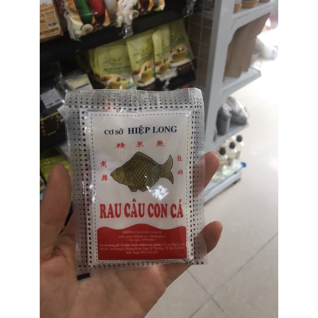 Bột rau câu Giòn CON CÁ VÀNG 25g