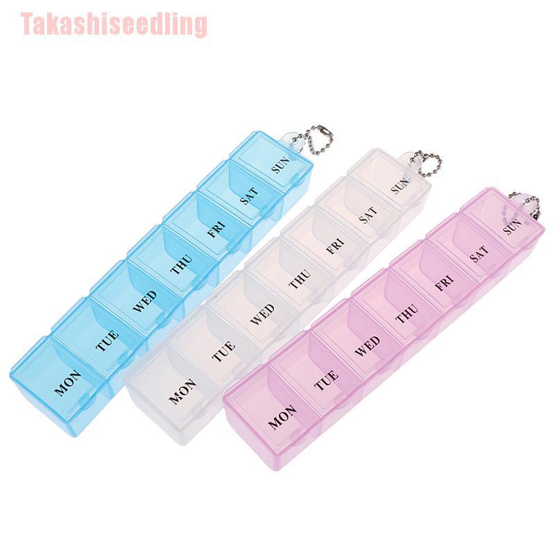 Hộp đựng thuốc chia 7 ngày cầm tay tiện lợi