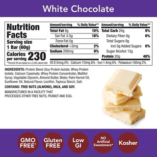 [USA Protein Low GI Bar] Thanh bánh Protein THINK!