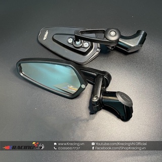 Gương CRG gù mod chân gắn xe máy