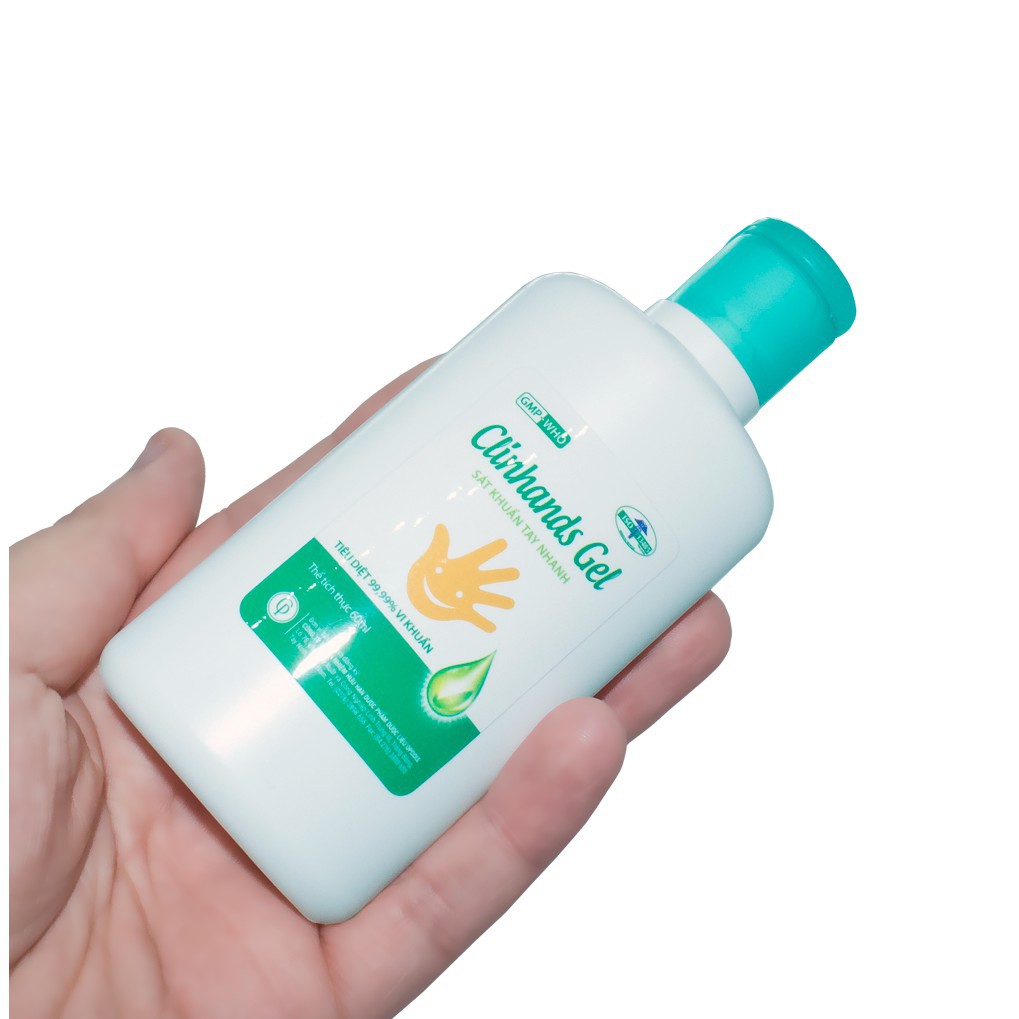 Nước rửa tay khô diệt khuẩn dạng gel Clinhand 70ml | BigBuy360 - bigbuy360.vn