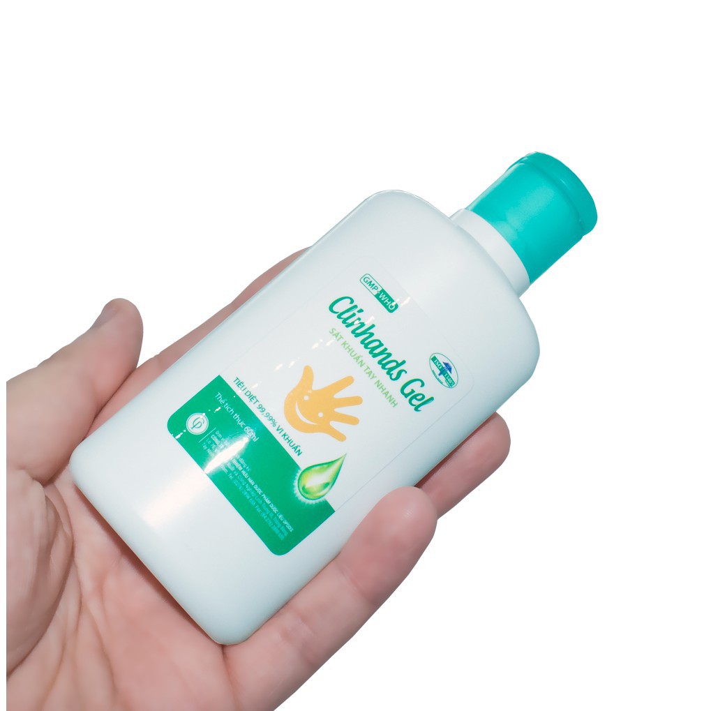 Nước rửa tay khô dạng gel Clinhand 70ml