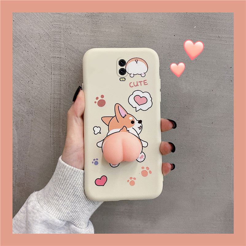 3D Cute corgi butt soft phone case for cho IPHONE 6 6s 7 8 plus X XR XS MAX 11 pro max 12 mini back cover