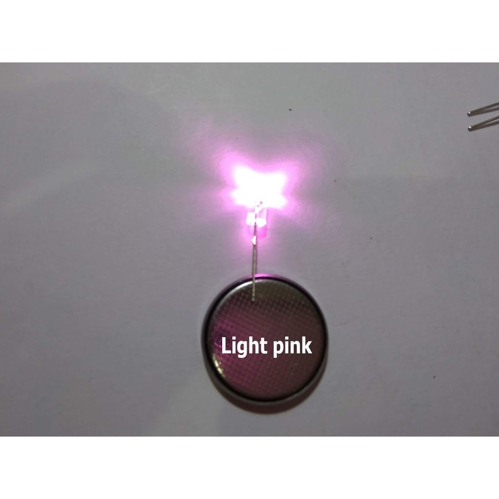 Bộ 10 Led các màu 3mm xanh, đỏ, tím, vàng... cho bàn phím cơ