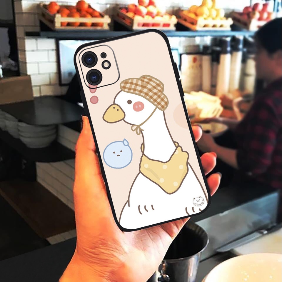 Vỏ ốp iPhone Silicon viền vuông Duck 245 - 246 Phone 6pl/6s/6spl/7/7pl/8/8pl/x/xs/11/12/13/14/pro/max - Chinchincase