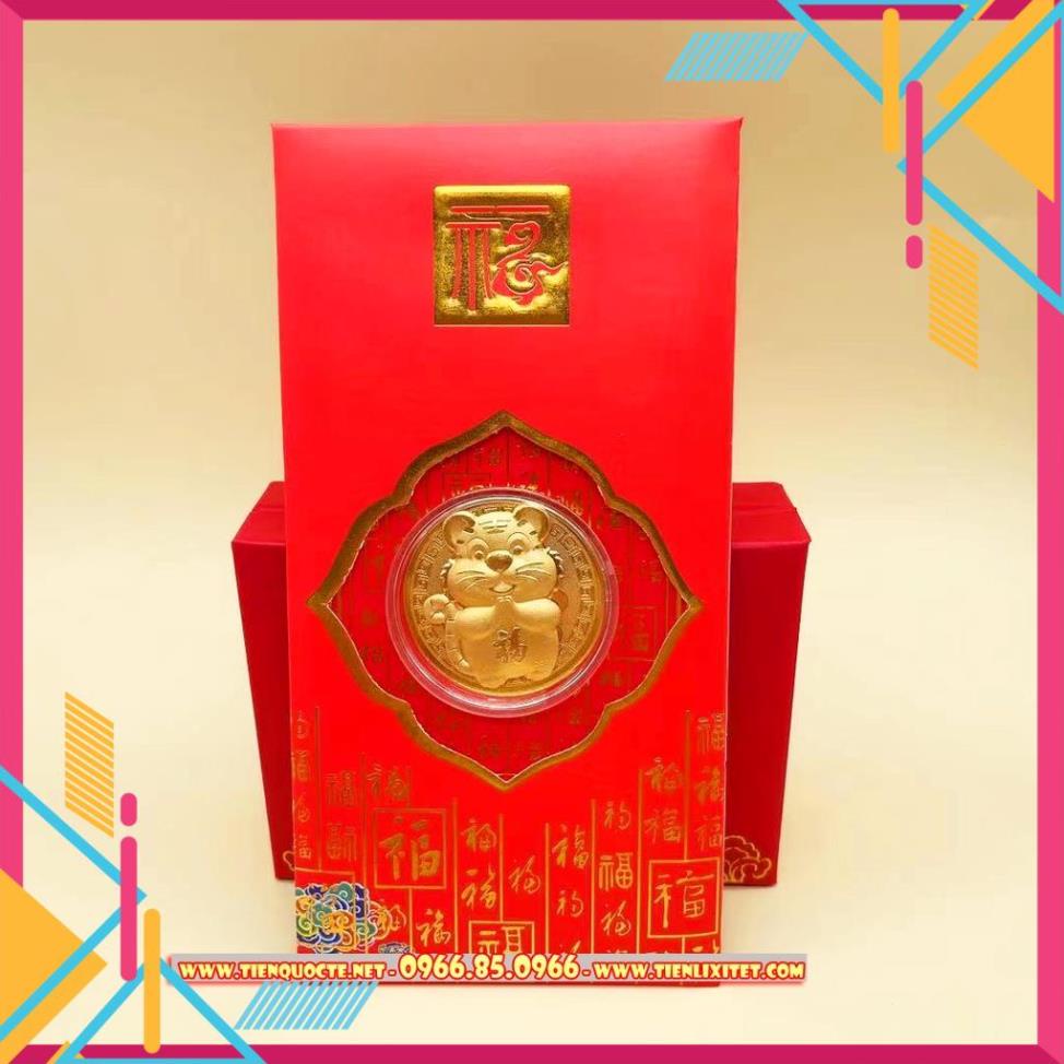 Combo 60 bao lì xì 2022 hình con hổ ( cọp ) Nhâm dần làm lì xì tết 2022