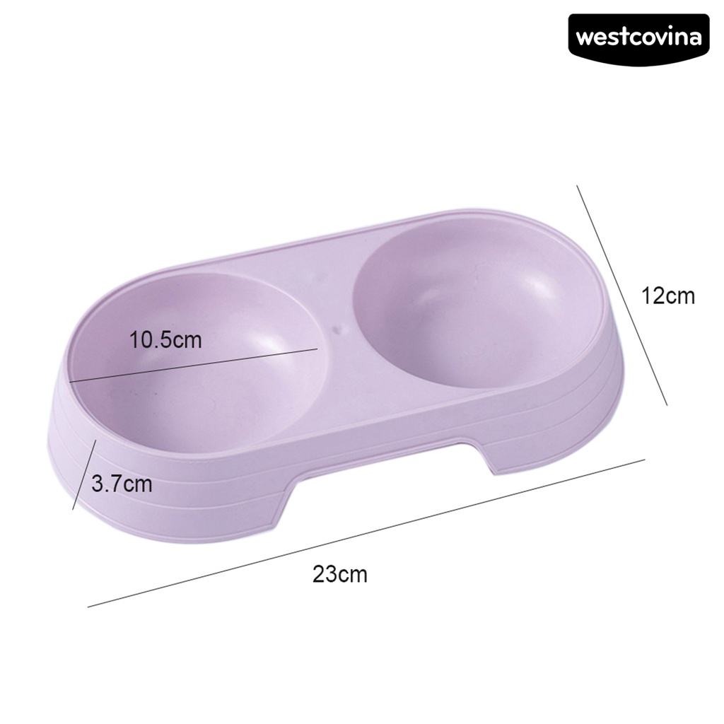Tô Đựng Thức Ăn Cho Thú Cưng Bằng Nhựa Pp Màu Sắc Đơn Giản