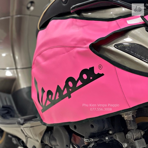 Trùm Hông Cho Vespa Phiên Bản Sport Hàng Hãng Da Cao Cấp Chống Nước Sprint Primavera LX S GTS GTV