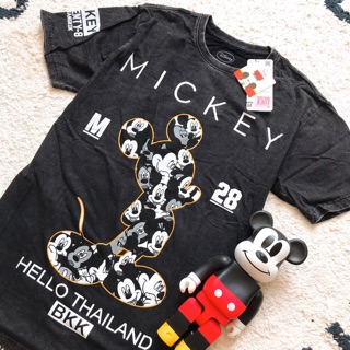 ÁO THUN MICKEY CÓ CHỮ VÀ SỐ