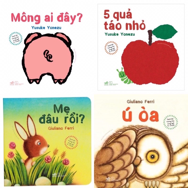Sách- Lật Tương Tác Song Ngữ 0 - 3 Tuổi (mã lẻ)
