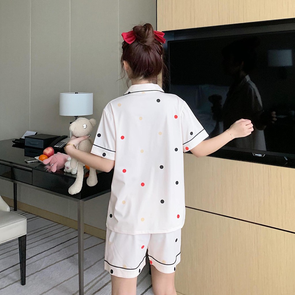 Bộ đùi Nữ, Bộ ngắn Pijama Cotton, Bộ Mặc Nhà Nữ Mùa Hè, Đồ Bộ CiCi, Đồ Ngủ Đẹp, Thời Trang Nữ