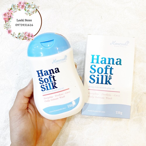 Dung Dịch Vệ Sinh Phụ Nữ Hana Soft Silk Hanayuki