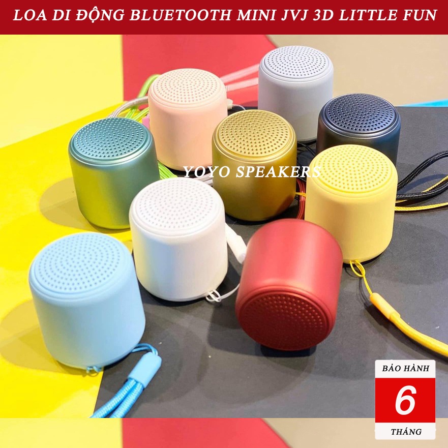 [FREESHIP-BH 12 THÁNG] Loa Bluetooth Mini 3D little fun - Âm Thanh Nổi Siêu Bass bỏ túi tiện lợi