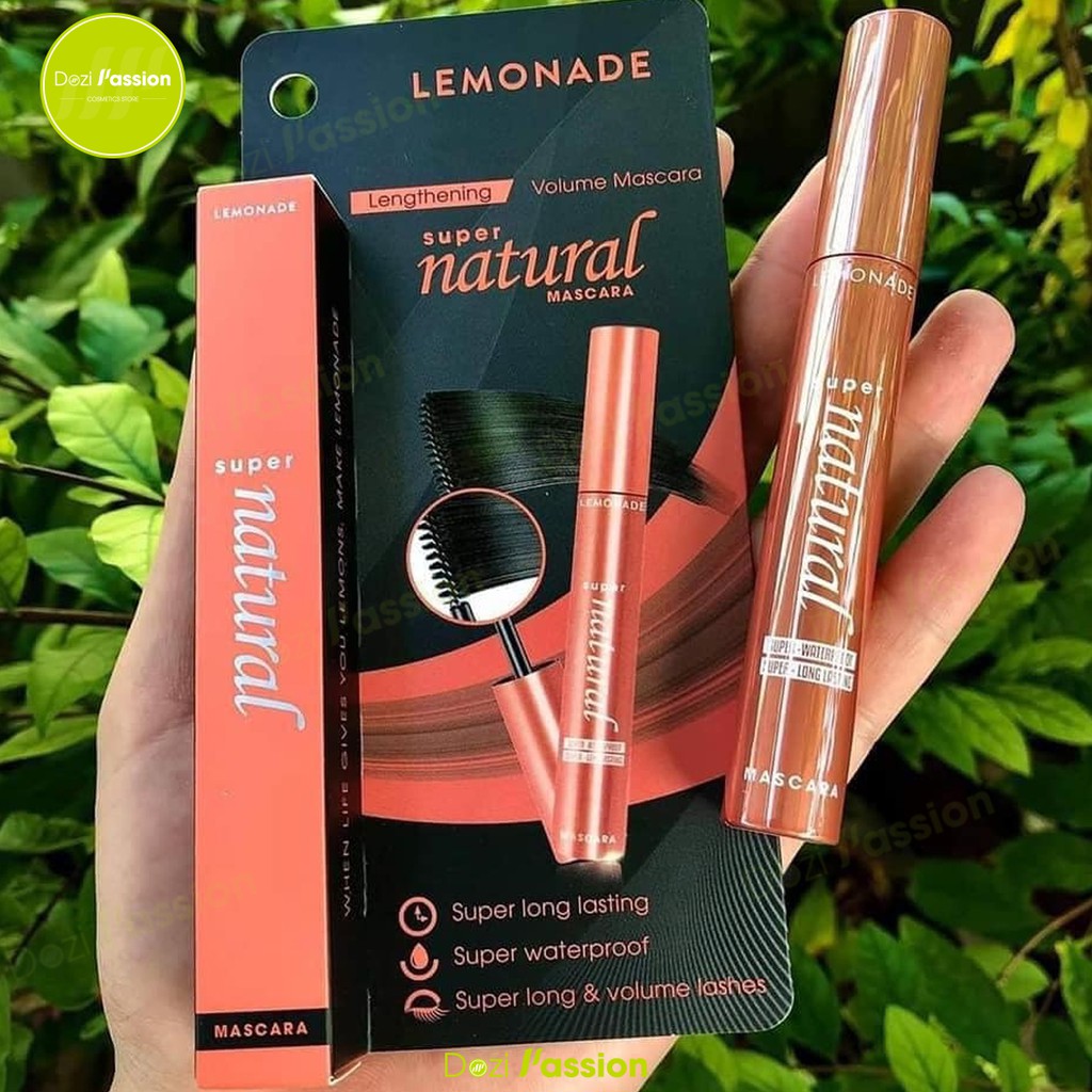 Chuốt Mi Lemonade Lâu Trôi, Bền Màu - Lemonade SuperNatural Mascara 7.5g