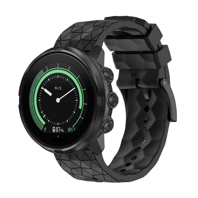 Dây Đeo Đồng Hồ Bằng Silicone Chống Thấm Nước Loại 24mm Cho suunto 7/9/9 baro