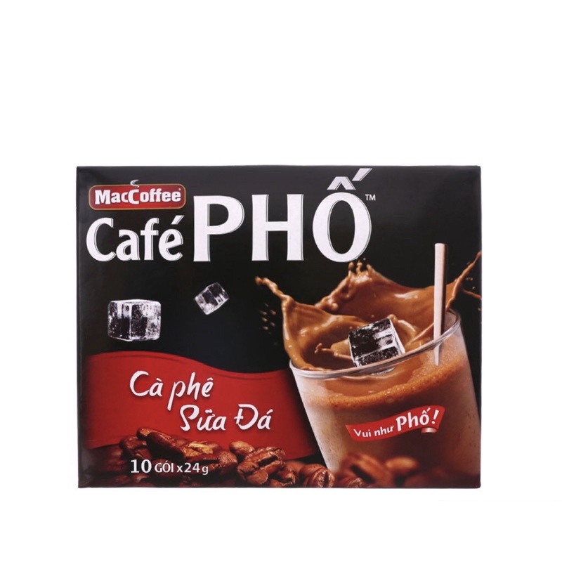 Cà phê sữa đá Cà Phê Phố (24 gói x10)