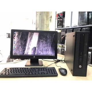Bộ Máy Tính Để Bàn Văn Phòng Giá Rẻ Core i5, Case HP, Màn hình 19 Inch Cũ (Tuỳ mã) và bàn phím chuột - Bảo Hành 3 Tháng