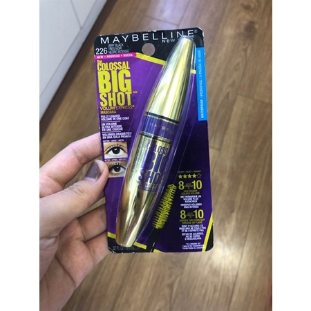 Chuốt mi Maybelline 9.5ml vỏ vàng Big shot 226