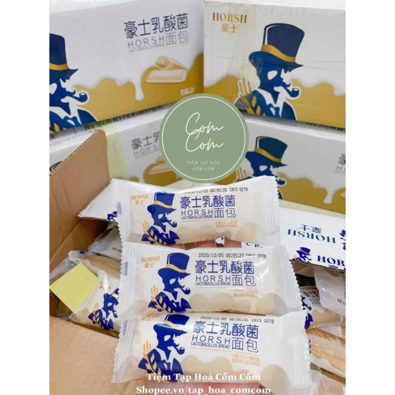 (Sẵn Date Mới) Bánh Sữa Chua HORSH Đài Loan - Vị Truyền Thống Siêu Ngon