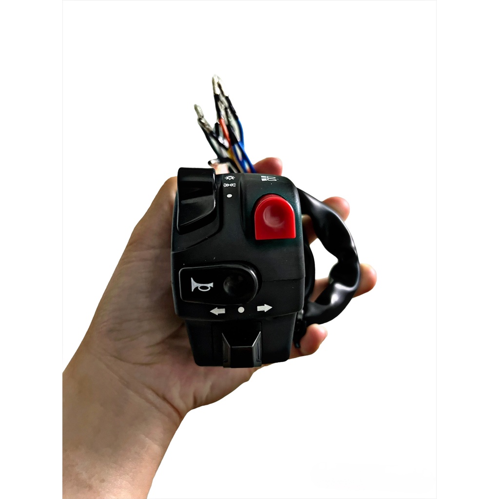 Combo cùm công tắc Domino trái phải full chức năng cho xe máy