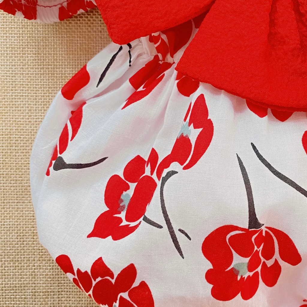 Bodysuit hoa cho bé gái sơ sinh sơ sinh 1 2 tuổi MINTSCLOSET Mint's Closet - BS6052 - BS6063 - BS6069