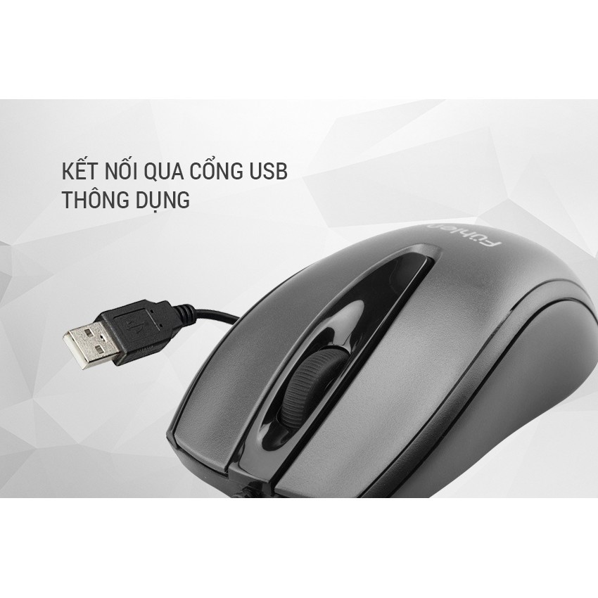 Chuột Máy Tính Có Dây FUHLEN L102 Chính Hãng - Chuột Gaming Có Dây Cao Cấp