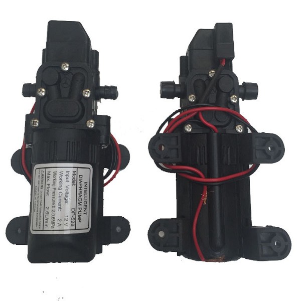 Máy bơm nước tăng áp lực mini 12V